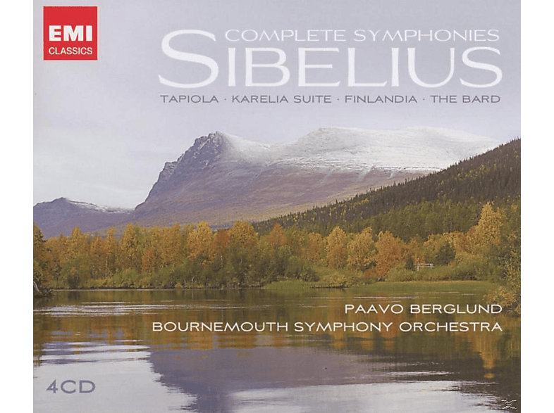 Paavo Berglund, Bournemouth Symphony Orchestra - Sämtliche Sinfonien (CD) von WARNER CLA