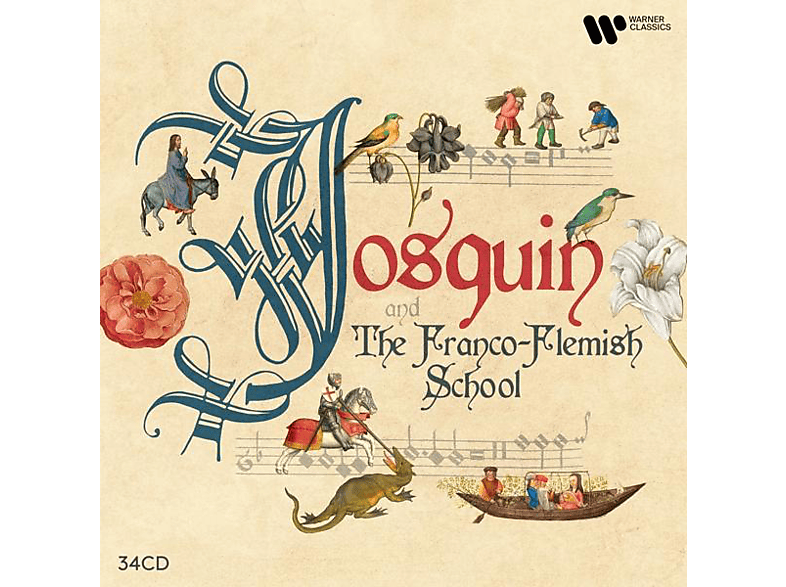 VARIOUS - Josquin And the Franco-Flemish School (CD) von WARNER CLA