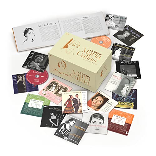 Maria Callas-La Divina in All Her Roles (Deluxe Edition, 131 CD + 3 Blu-Ray + 1 DVD) von WARNER CLASSICS