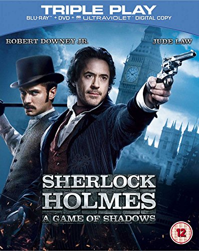 [UK-Import]Sherlock Holmes A Game of Shadows Triple Play Blu-ray + DVD + UV Copy von Warner Home Video