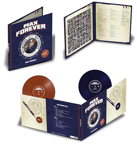 Max Forever Vol.1 (Doppio Vinile Blu E Rosso) [Vinyl LP] von WARNER MUSIC ITALY