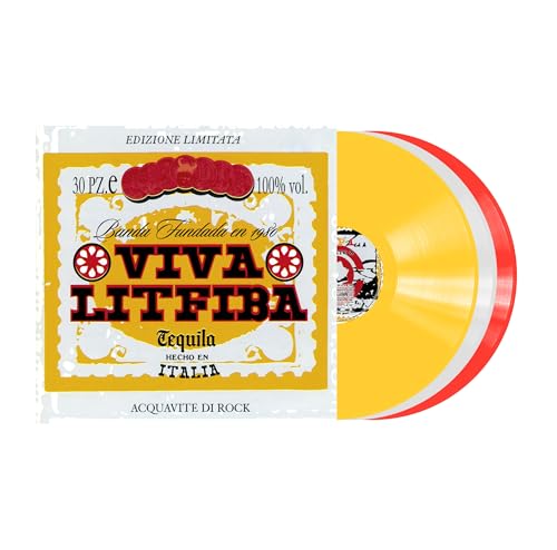Viva Litfiba (180 Gr. Vinile Giallo, Bianco, & Rosso Busta Bauletto) [Vinyl LP] von WARNER MUSIC ITALY