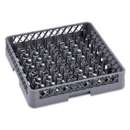WAS 9860 064 Serie 9860 Polypropylen Tellerkorb mit 64 Fingern für Teller und Kleinere Tabletts bis 46cm, Blaugrau, 50cm Länge, 50cm Breite, 10cm Höhe WAS 9860 064 Serie 9860 Polypropylen Tellerkorb mit 64 Fingern für Teller und Kleinere Tabletts bis 46cm, Blaugrau, 50cm Länge, 50cm Breite, 10cm Höhe von WAS Germany