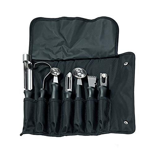 WAS 1720 007 Edelstahl Dekorations Set mit Rolltasche, 7 Teilig WAS 1720 007 Edelstahl Dekorations Set mit Rolltasche, 7 Teilig von WAS IST WAS