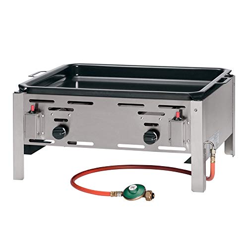 WAS 3055 001 Chromnickelstahl Propan-Gasgrill, 714 gr/h Verbrauch, 65cm Länge, 54cm Breite, 30cm Höhe, 9.2 KW WAS 3055 001 Chromnickelstahl Propan-Gasgrill, 714 gr/h Verbrauch, 65cm Länge, 54cm Breite, 30cm Höhe, 9.2 KW von WAS IST WAS