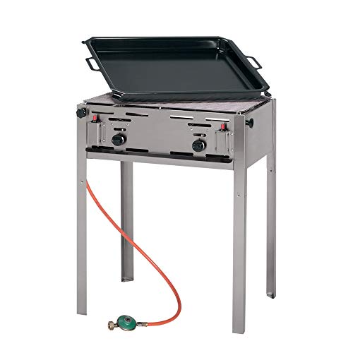 WAS 3055 002 Chromnickelstahl Propan-Gasgrill, 714 gr/h Verbrauch, 65cm Länge, 54cm Breite, 85cm Höhe, 9.2 KW WAS 3055 002 Chromnickelstahl Propan-Gasgrill, 714 gr/h Verbrauch, 65cm Länge, 54cm Breite, 85cm Höhe, 9.2 KW von WAS IST WAS