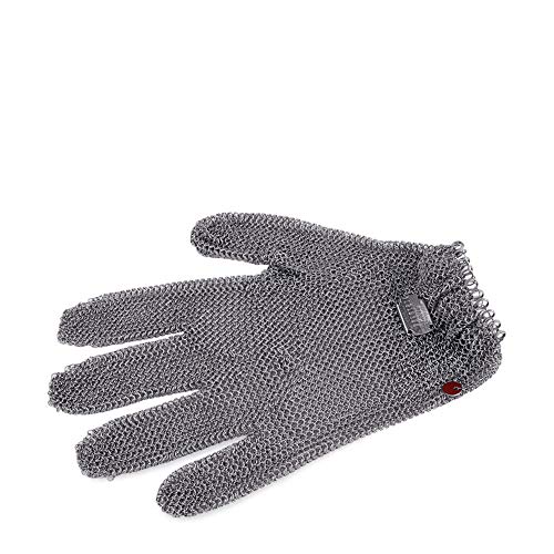 WAS 6155 002 Edelstahl Kettenhandschuh, Rot, M Größe WAS 6155 002 Edelstahl Kettenhandschuh, Rot, M Größe von WAS IST WAS