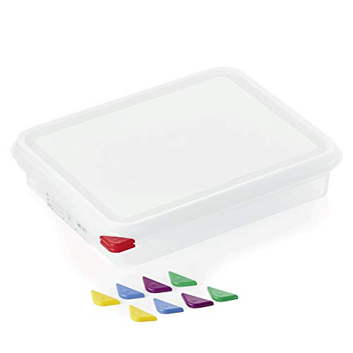 WAS 8612 065 83 Serie Polypropylen Gastronormbehälter mit Stapelrand, 4.00L, 1/2 GN, 65 mm Höhe WAS 8612 065 83 Serie Polypropylen Gastronormbehälter mit Stapelrand, 4.00L, 1/2 GN, 65 mm Höhe von WAS