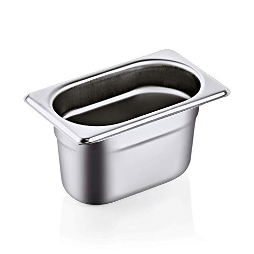 WAS 9019 100 Chromnickelstahl 18/8 GN 1/9 Pan, 100mm Höhe, 1L Kapazität WAS 9019 100 Chromnickelstahl 18/8 GN 1/9 Pan, 100mm Höhe, 1L Kapazität von WAS IST WAS