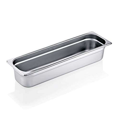 WAS 9024 100 Chromnickelstahl 18/8 GN 2/4 Pan, 100mm Höhe, 5,6L Kapazität WAS 9024 100 Chromnickelstahl 18/8 GN 2/4 Pan, 100mm Höhe, 5,6L Kapazität von WAS