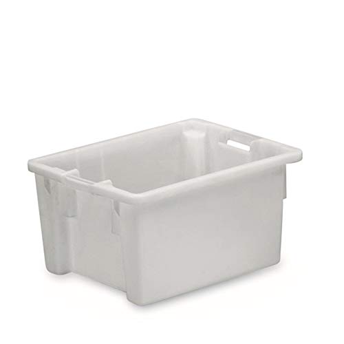 WAS 9216 180 Polyethylen Transport/Lagerkasten mit Grifmulden, 18 L, 51.5cm Länge, 35cm Breite, 15.5cm Höhe WAS 9216 180 Polyethylen Transport/Lagerkasten mit Grifmulden, 18 L, 51.5cm Länge, 35cm Breite, 15.5cm Höhe von WAS IST WAS