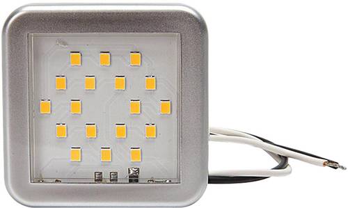 WAS LED Innenraumleuchte 989 LW11 LED 12V (B x H x T) 55 x 55 x 7mm von WAS