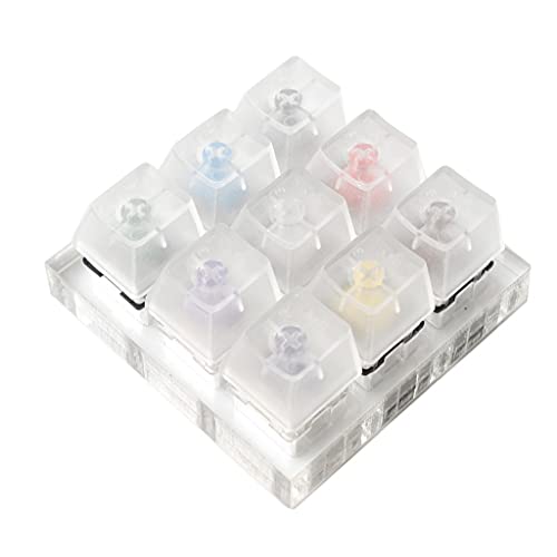 WASTEBIN Kaihua Box 9 Schaltertester Für Mechanische Tastatur Acryl Schaft Tester Schaftabdeckung Transparente Tastenkappenbasis WASTEBIN Kaihua Box 9 Schaltertester Für Mechanische Tastatur Acryl Schaft Tester Schaftabdeckung Transparente Tastenkappenbasis von WASTEBIN