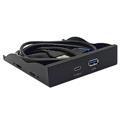 WASTEBIN USB3.0+Typ C Diskettenpanel Computererweiterungskarte von WASTEBIN