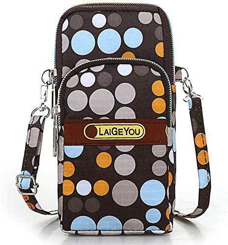 Fitnessstudio Fitness Handytasche Schlüsselhalter für iPhone 13 Pro/12 Pro/Xs Max/XR, Galaxy S10 Plus, Huawei P30 Pro (Blume#8) von WATACHE