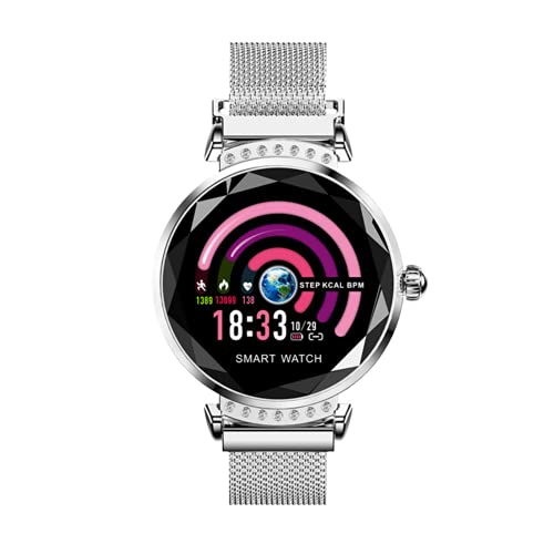 WATCHMARK Smartwatch WH2 Silber Mesh von WATCHMARK