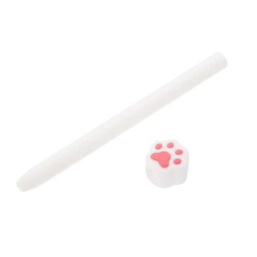 1stk Etui Stylus Federmäppchen Kompatibel Mit Federmäppchen Der 1. Generation Kompatibel Mit Bleistiftzubehör Anti-Fall-stiftabdeckung Schutzhülle Für Den Touch-Pen Weiß Kieselgel WATIIFUFU von WATIIFUFU