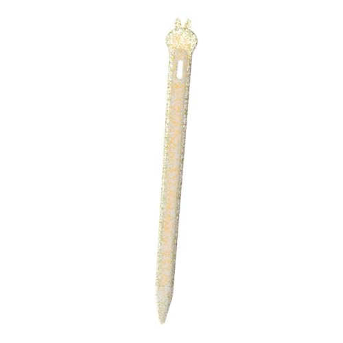 WATIIFUFU 1Stk Apfel-Silikon-Stifthülle Stifttasche Schutzhülle für Touchpen Rabbit Design Stiftabdeckung Rabbit Design Stiftschutz Stylus-Stift-Haut Stifthalter Kieselgel Yellow WATIIFUFU 1Stk Apfel-Silikon-Stifthülle Stifttasche Schutzhülle für Touchpen Rabbit Design Stiftabdeckung Rabbit Design Stiftschutz Stylus-Stift-Haut Stifthalter Kieselgel Yellow von WATIIFUFU