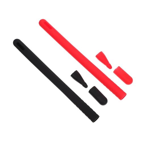 WATIIFUFU Silikon-Bleistifthülle für Pencil 2 2 Sets Stiftschutzhülle Stylus-Deckel dekoratives Federmäppchen Pencil 2-Schutz Kratzfest kabellos kompatibel von WATIIFUFU
