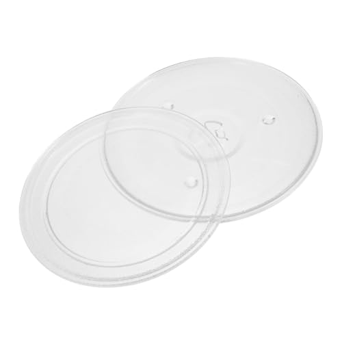 WATIIFUFU 2 Stück Mikrowellen Drehteller, Mikrowellen Drehteller Tabletts, Ofen Drehteller Platte, Ersatz Mikrowellen Drehteller, Austauschbare Mikrowellen Drehteller Platte, Ofen Glas WATIIFUFU 2 Stück Mikrowellen Drehteller, Mikrowellen Drehteller Tabletts, Ofen Drehteller Platte, Ersatz Mikrowellen Drehteller, Austauschbare Mikrowellen Drehteller Platte, Ofen Glas von WATIIFUFU