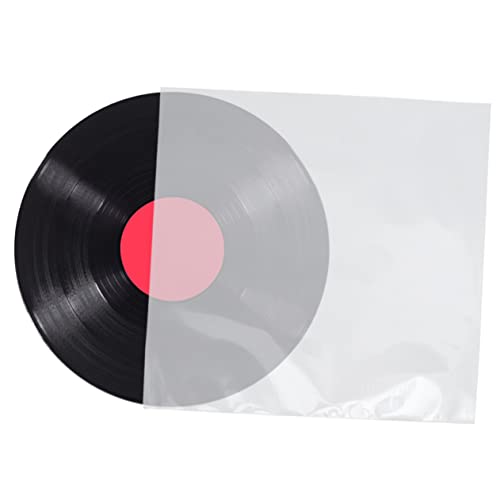 WATIIFUFU Vinyl Record Innenhüllen 50 Stück No Seal Flachbeutel Schallplatten-kunststoffhüllen für Kratzer WATIIFUFU Vinyl Record Innenhüllen 50 Stück No Seal Flachbeutel Schallplatten-kunststoffhüllen für Kratzer von WATIIFUFU