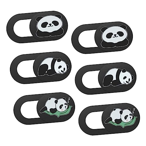 WATIIFUFU 6st Kameraabdeckung Webcam-abdeckfolie Für Desktop Webcam-abdeckfolie Für Tablet Laptop Kamera Abdeckung Computerkamera Webcam-abdeckungsfolie Laptop-objektivdeckel Black Abs von WATIIFUFU