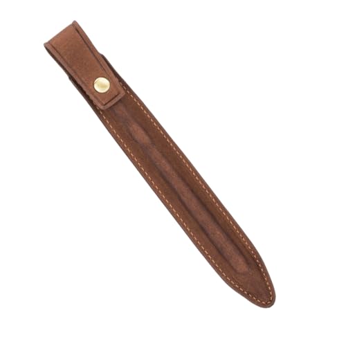 WATIIFUFU Ii-Set Stylus- Kugelschreiber Bleistift Hülle Für Federmäppchen Digitale Bleistifthülle Etui Für Stylus-stifte Stifthüllenabdeckung Brown Echtes Leder von WATIIFUFU