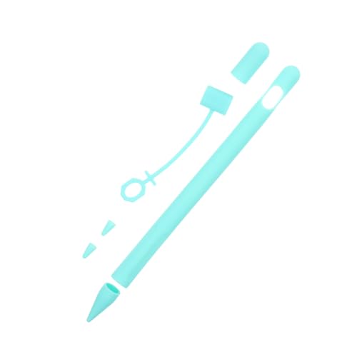 WATIIFUFU -Nib-Abdeckung Stylus-Stiftetui Elektronikgehäuse Bleistift Haut Stylus-Hülle Stiftabdeckung Stift Schutzabdeckung Stylus-Stifthülle Schutzhülle für Bleistift Kieselgel Green von WATIIFUFU