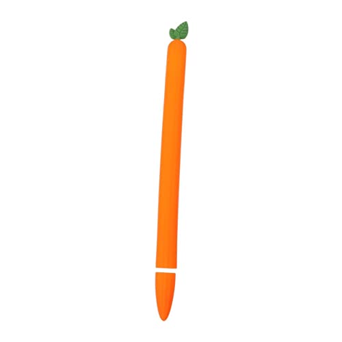WATIIFUFU Stylus-Hülle Stylus Bleistift Stylus Stiftkappe Telefonschutz stifte aufbewahrung Stift aufbewahrung Stylus-Stiftabdeckung aus Silikon Touch-Pen-Silikonhülle Kieselgel Orange von WATIIFUFU