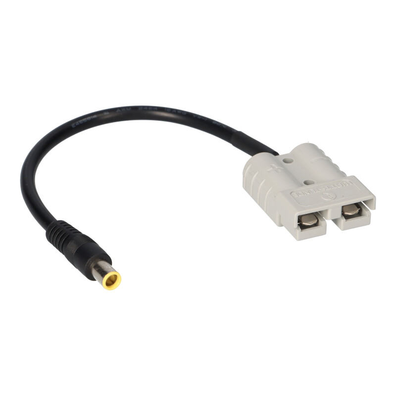 Adapterkabel mit Anderson SB 50 und Hohlstecker DC7909 (8mm) von WATTSTUNDE