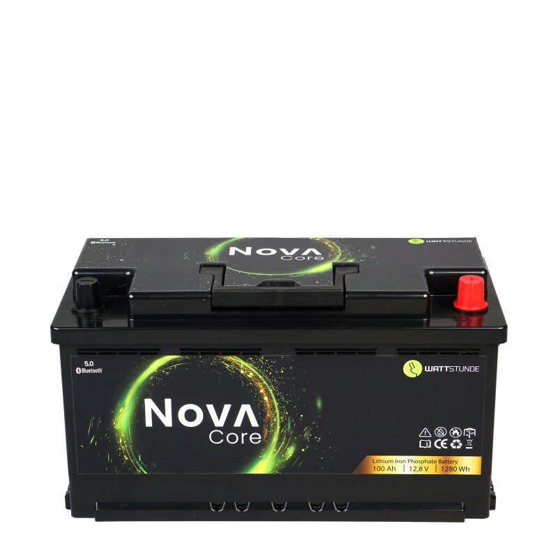 WATTSTUNDE NOVA Core Batterie 12,8V 100Ah 1280Wh LiFePO4 WATTSTUNDE NOVA Core Batterie 12,8V 100Ah 1280Wh LiFePO4 von WATTSTUNDE