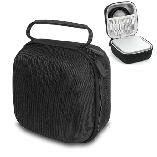 WAVATA Hartschalen-Schutzhülle für Apple Mac mini M4, Tasche mit Hartschale Entwickelt für Mac mini M4 / M4 Pro Chip 2024, Tragetasche mit Stoßfestem Design, für Reisen und Büro (Schwarz) von WAVATA