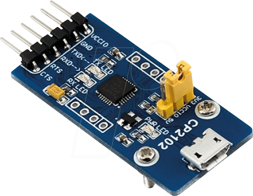 DEBO MUSB2UART 2 - Entwicklerboards - microUSB Buchse auf UART, CP2102 DEBO MUSB2UART 2 - Entwicklerboards - microUSB Buchse auf UART, CP2102 von WAVESHARE