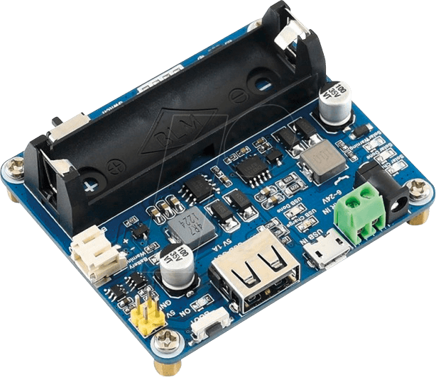 DEBO PWR SOLAR2 - Entwicklerboards - Solar Ladegerät für 6 bis 24 V Panels von WAVESHARE
