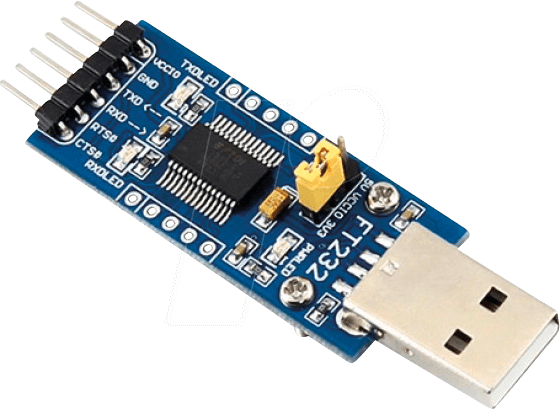 DEBO USB2UART 3 - Entwicklerboards - USB Typ-A auf UART, FT232 DEBO USB2UART 3 - Entwicklerboards - USB Typ-A auf UART, FT232 von WAVESHARE