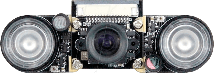 RPI CAM NOIR MF - Raspberry Pi - Kamera, 5MP, 75°, IR-LEDs von WAVESHARE