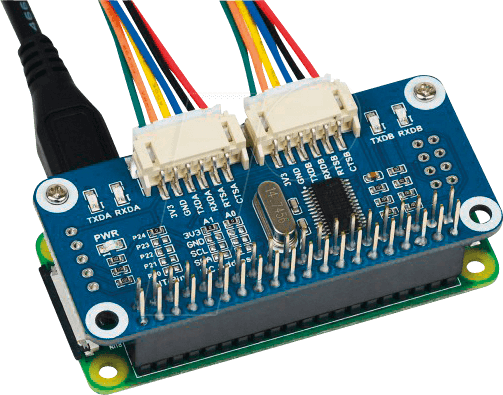 RPI SHD SERIAL - Raspberry Pi Shield - Serielle Erweiterung, SC16IS752 RPI SHD SERIAL - Raspberry Pi Shield - Serielle Erweiterung, SC16IS752 von WAVESHARE