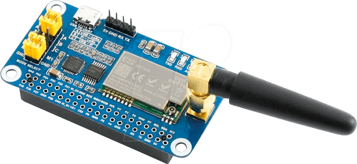 RPIZ SHD LORA433 - Raspberry Pi Shield - LoRa, 433 MHz, SX1268 RPIZ SHD LORA433 - Raspberry Pi Shield - LoRa, 433 MHz, SX1268 von WAVESHARE
