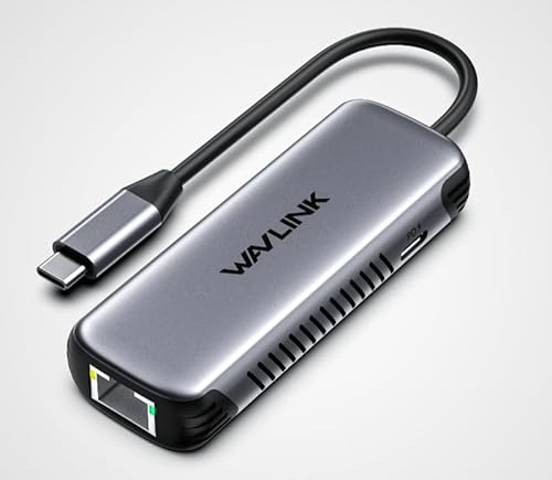 WAVLINK USB C auf 2.5G Ethernet Adapter, USB C Adapter mit 2500 Mbit/s WAVLINK USB C auf 2.5G Ethernet Adapter, USB C Adapter mit 2500 Mbit/s von WAVLINK