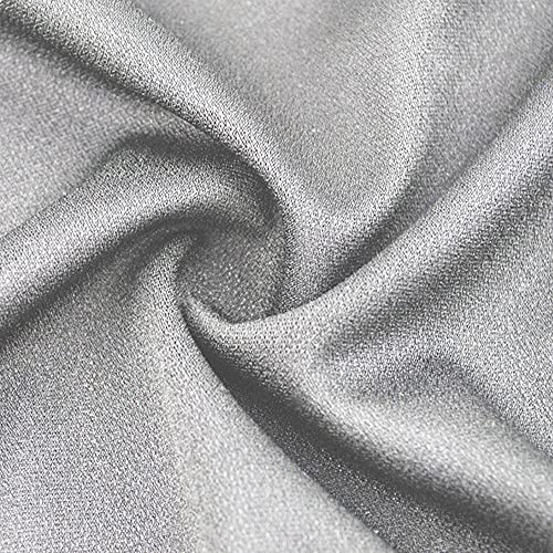 Gray Tulle Speaker Grill Cloth Stereo Fabric Replacement for Home Speakers, Large Speakers, Stage Speakers and KTV Boxes Repair - 63 x 40 in / 160 x 100 cm von WAYBER