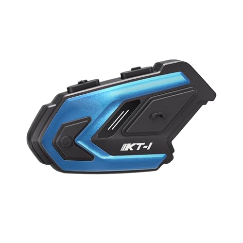 WAYXIN Motorrad Headset, KT1 Motorrad Headset Bluetooth, DSP&CVC Doppel Geräuschunterdrückung, Kopfhörer Motorradhelm, Perfekte Klangqualität/Freisprechen/IP67 Wasserdicht/5.4 Bluetooth-Kompatibel WAYXIN Motorrad Headset, KT1 Motorrad Headset Bluetooth, DSP&CVC Doppel Geräuschunterdrückung, Kopfhörer Motorradhelm, Perfekte Klangqualität/Freisprechen/IP67 Wasserdicht/5.4 Bluetooth-Kompatibel von WAYXIN