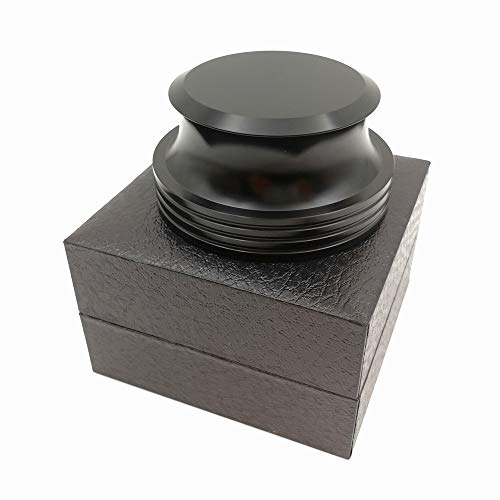 Waudio Plattengewicht Plattenspieler Vinyl Klemme Lp Disc Stabilisator Schwarz von WAudio