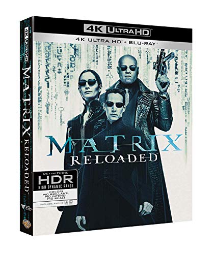 matrix reloaded (blu-ray 4k ultra hd+blu-ray) BluRay Italian Import [Region Free] [Blu-ray] von WB