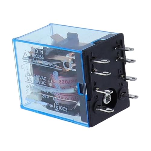 1pcs MY2P HH52P MY2NJ Relay Coil General DPDT Micro Mini Electromagnetic Relay Switch with LED AC 110V 220V 380V DC 12V 24V 36V(AC,36V) von WBGZWCDB
