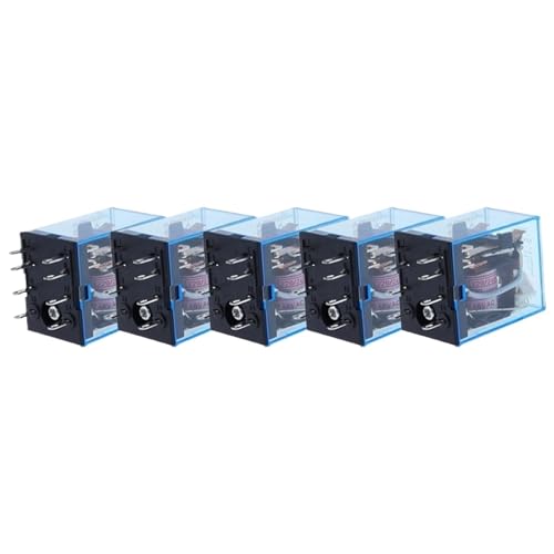 5Pcs MY2NJ Coil DC12V DC24V AC110V AC220V HH52P10A 220V Miniature Electromagnetic General Purpose Relay(DC,12V) von WBGZWCDB