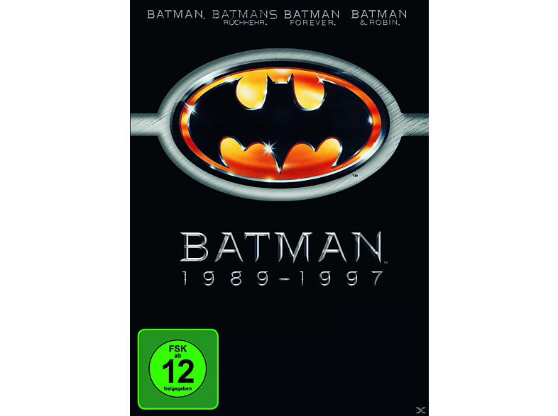 Batman 1-4 DVD von WBHE