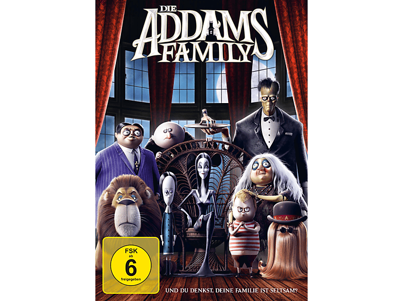 Die Addams Family DVD von WBHE