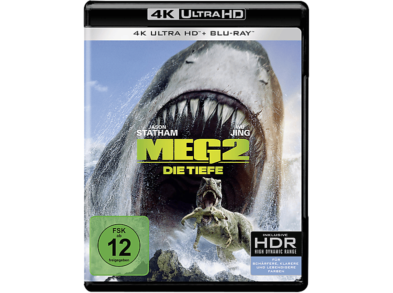 Meg 2: Die Tiefe 4K Ultra HD Blu-ray + von WBHE