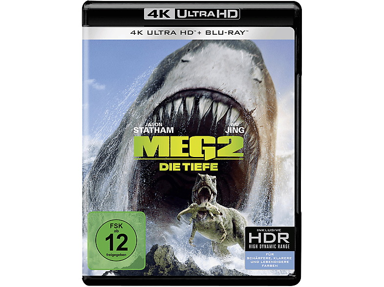Meg 2: Die Tiefe 4K Ultra HD Blu-ray + Meg 2: Die Tiefe 4K Ultra HD Blu-ray + von WBHE