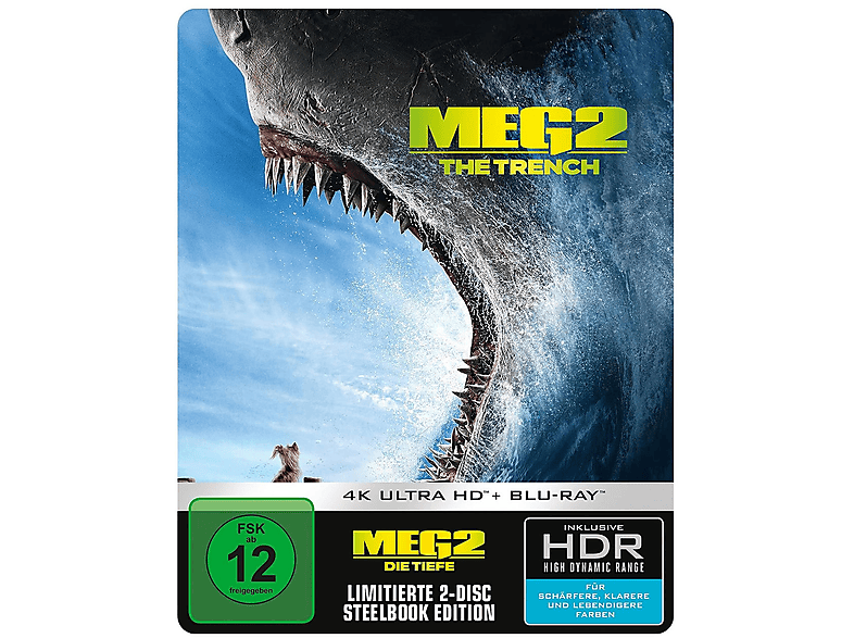 Meg 2: Die Tiefe 4K Ultra HD Blu-ray von WBHE